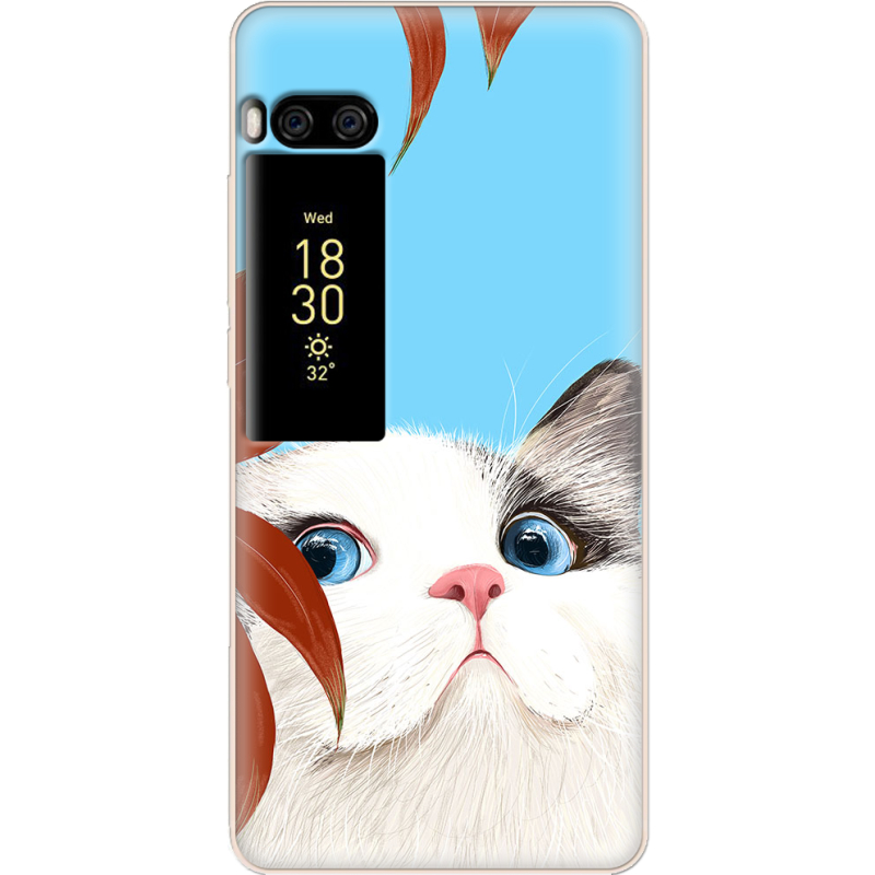 Чехол Uprint Meizu Pro 7 Wondering Cat