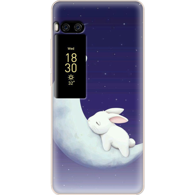 Чехол Uprint Meizu Pro 7 Moon Bunny