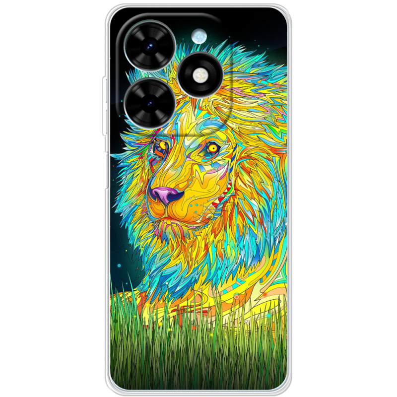 Чехол BoxFace Tecno Spark Go 2024 Moonlight Lion