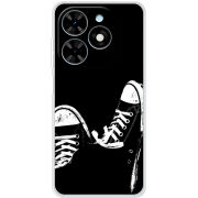 Чехол BoxFace Tecno Spark Go 2024 Black Sneakers