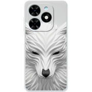 Чехол BoxFace Tecno Spark Go 2024 White Wolf