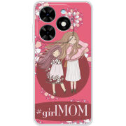 Чехол BoxFace Tecno Spark Go 2024 GirlMom