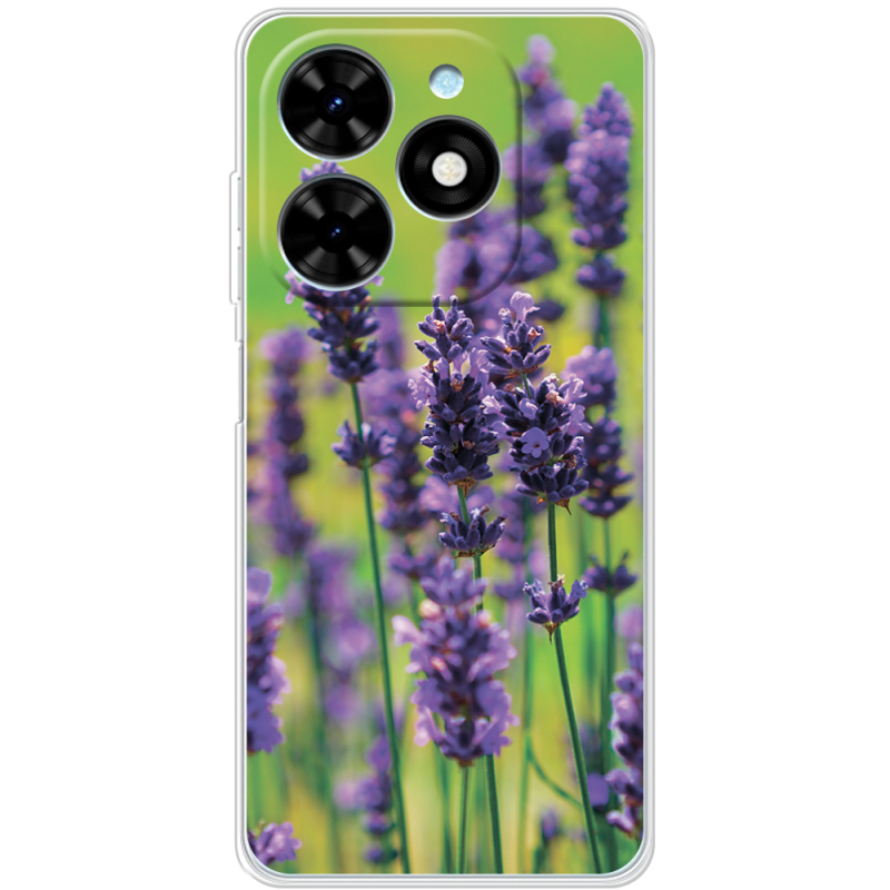 Чехол BoxFace Tecno Spark Go 2024 Green Lavender