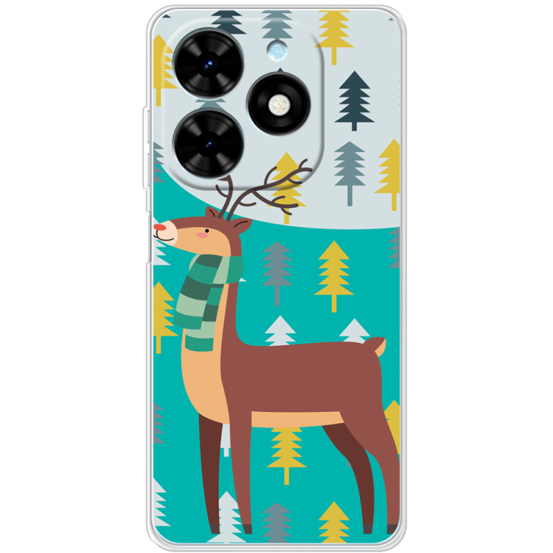 Чехол BoxFace Tecno Spark Go 2024 Foresty Deer