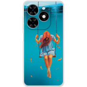 Чехол BoxFace Tecno Spark Go 2024 Girl In The Sea