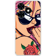 Чехол BoxFace Tecno Spark Go 2024 Pink Girl