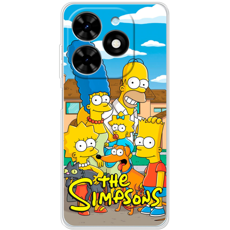 Чехол BoxFace Tecno Spark Go 2024 The Simpsons