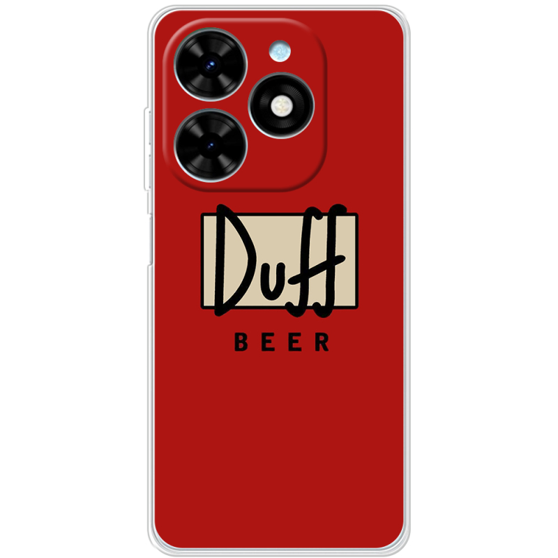 Чехол BoxFace Tecno Spark Go 2024 Duff beer