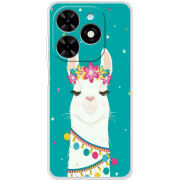 Чехол BoxFace Tecno Spark Go 2024 Cold Llama