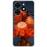 Чехол BoxFace Tecno Spark Go 2024 Exquisite Orange Flowers