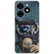 Чехол BoxFace Tecno Spark Go 2024 Owl Woman