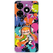 Чехол BoxFace Tecno Spark Go 2024 Splatoon Inklings