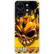 Чехол BoxFace Tecno Spark Go 2024 StandOff 2 gold