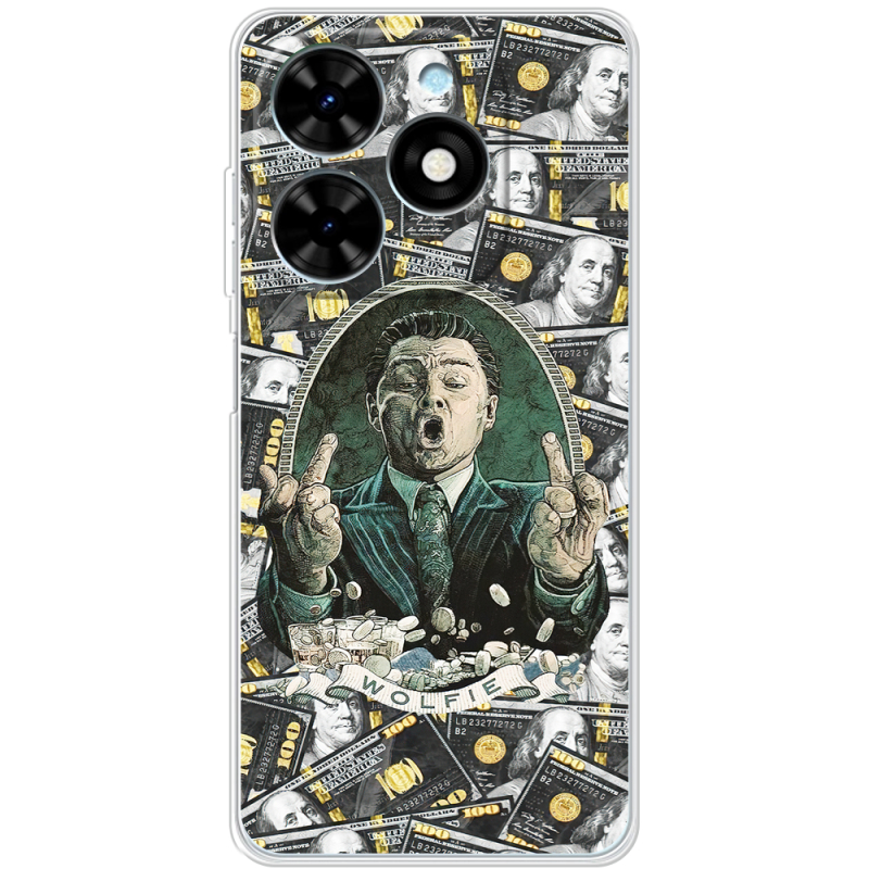 Чехол BoxFace Tecno Spark Go 2024 Wolfie