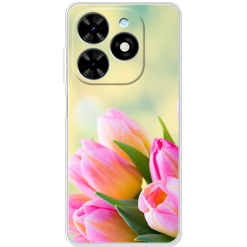 Чехол BoxFace Tecno Spark Go 2024 Bouquet of Tulips