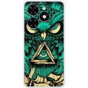 Чехол BoxFace Tecno Spark Go 2024 Masonic Owl