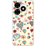 Чехол BoxFace Tecno Spark Go 2024 Be my Valentine