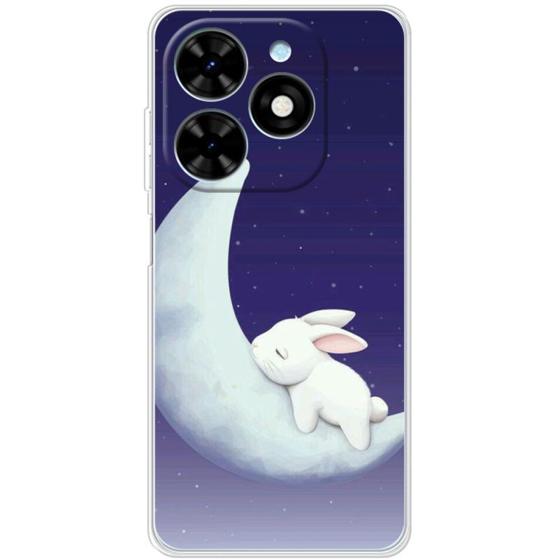 Чехол BoxFace Tecno Spark Go 2024 Moon Bunny