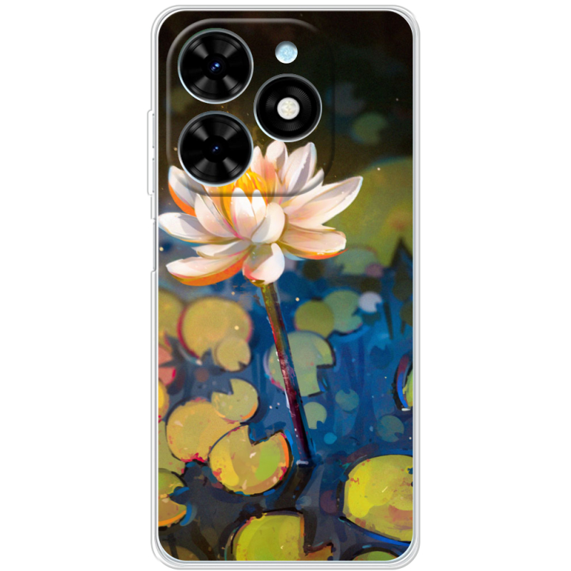 Чехол BoxFace Tecno Spark Go 2024 Waterlily