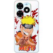 Прозрачный чехол BoxFace Tecno Spark Go 2024 Naruto