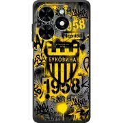 Черный чехол BoxFace Tecno Spark Go 2024 