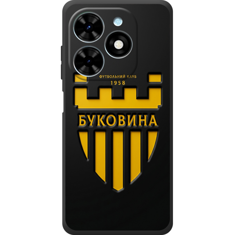 Черный чехол BoxFace Tecno Spark Go 2024 