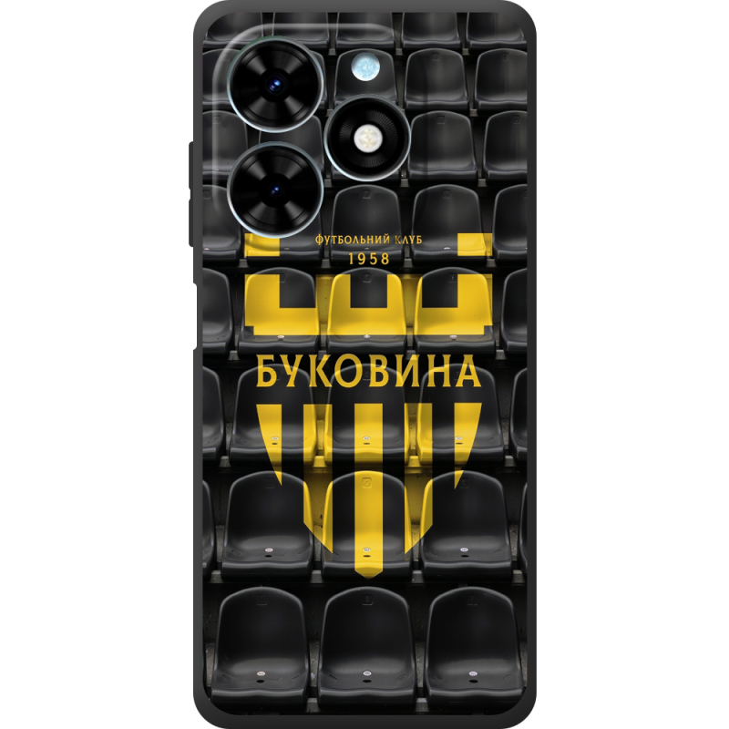 Черный чехол BoxFace Tecno Spark Go 2024 
