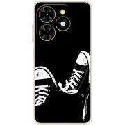 Чехол BoxFace Tecno Spark 20C Black Sneakers