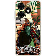 Чехол BoxFace Tecno Spark 20C GTA San Andreas