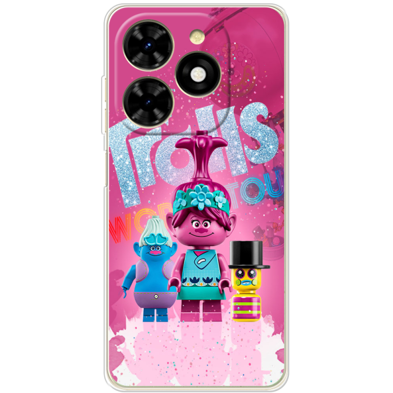 Чехол BoxFace Tecno Spark 20C Lego Trolls