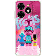 Чехол BoxFace Tecno Spark 20C Lego Trolls