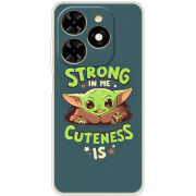 Чехол BoxFace Tecno Spark 20C Strong in me Cuteness is
