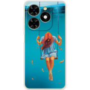 Чехол BoxFace Tecno Spark 20C Girl In The Sea