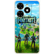 Чехол BoxFace Tecno Spark 20C Fortnite