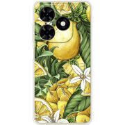 Чехол BoxFace Tecno Spark 20C Lemon Pattern