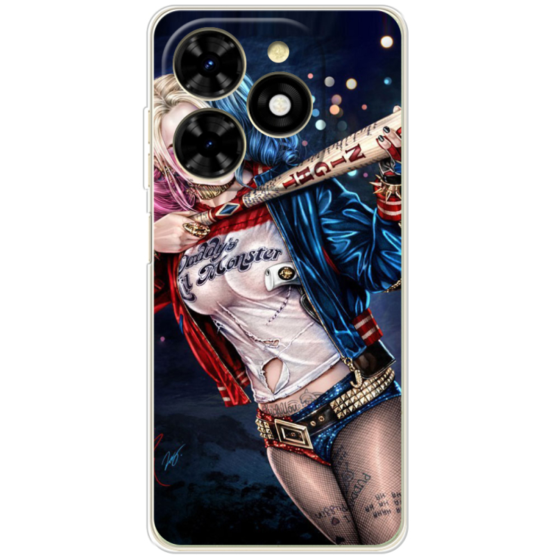 Чехол BoxFace Tecno Spark 20C Harley Quinn