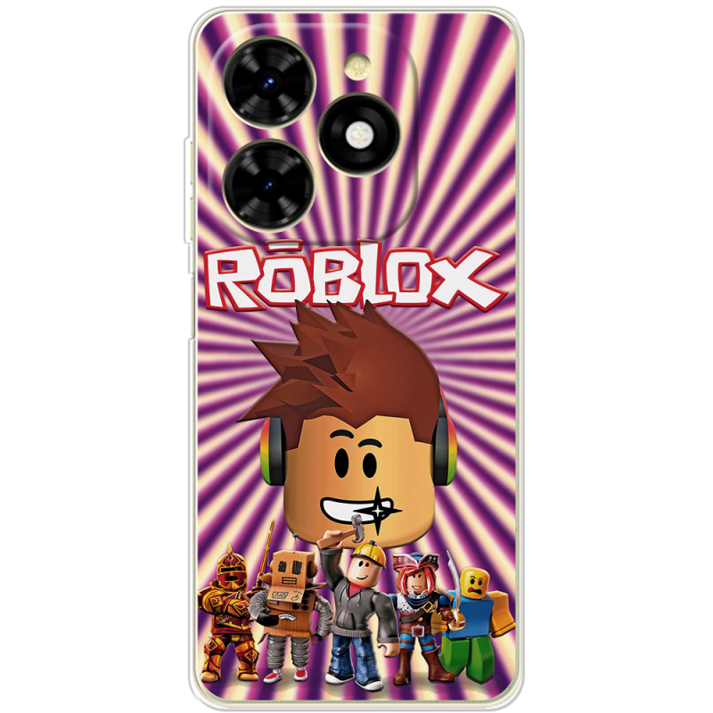 Чехол BoxFace Tecno Spark 20C Follow Me to Roblox