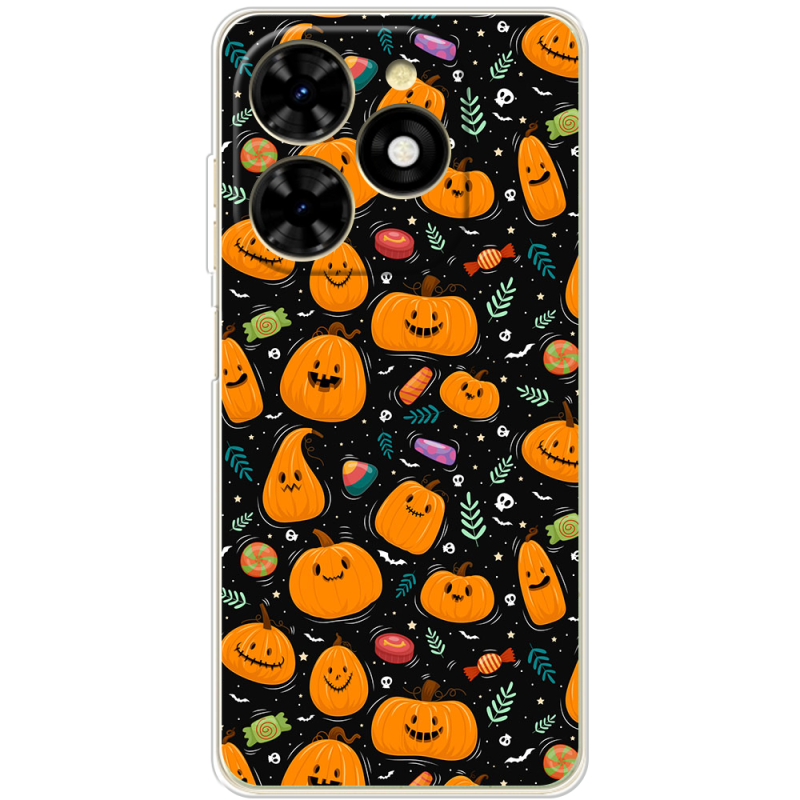 Чехол BoxFace Tecno Spark 20C Cute Halloween