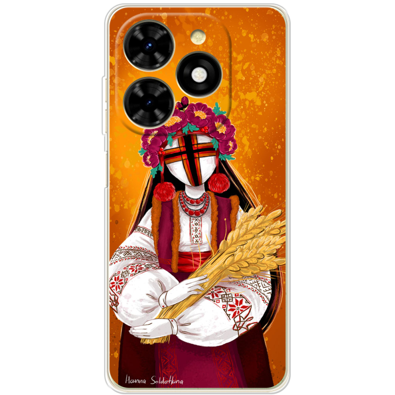 Чехол BoxFace Tecno Spark 20C Motanka by H Soldatkina