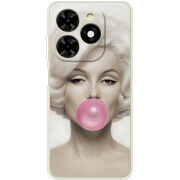 Чехол BoxFace Tecno Spark 20C Marilyn Monroe Bubble Gum