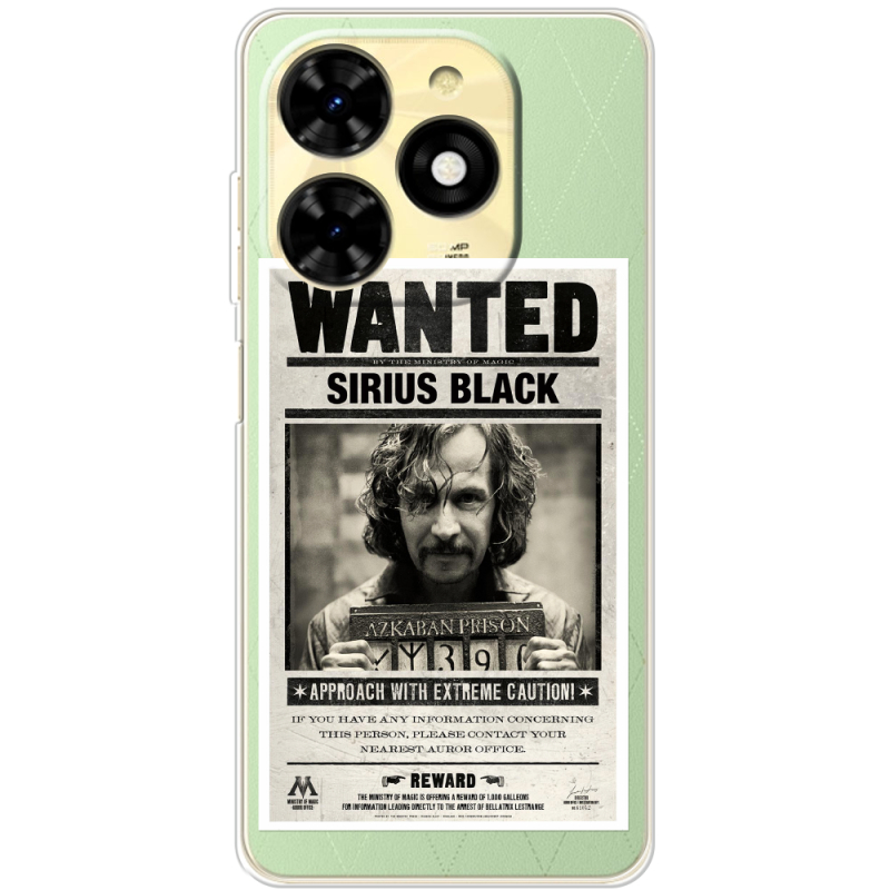 Прозрачный чехол BoxFace Tecno Spark 20C Sirius Black