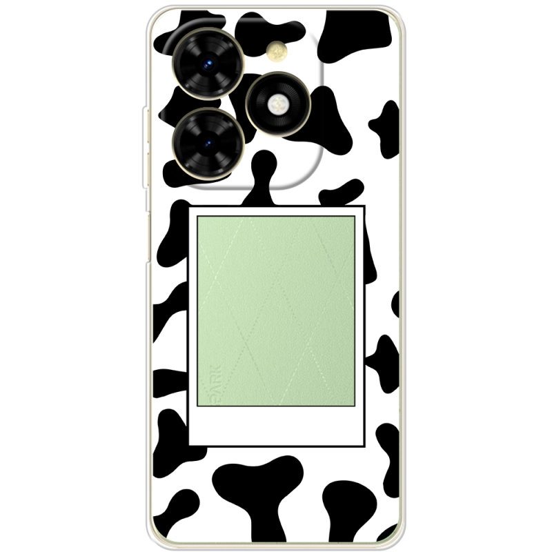 Прозрачный чехол BoxFace Tecno Spark 20C Cow