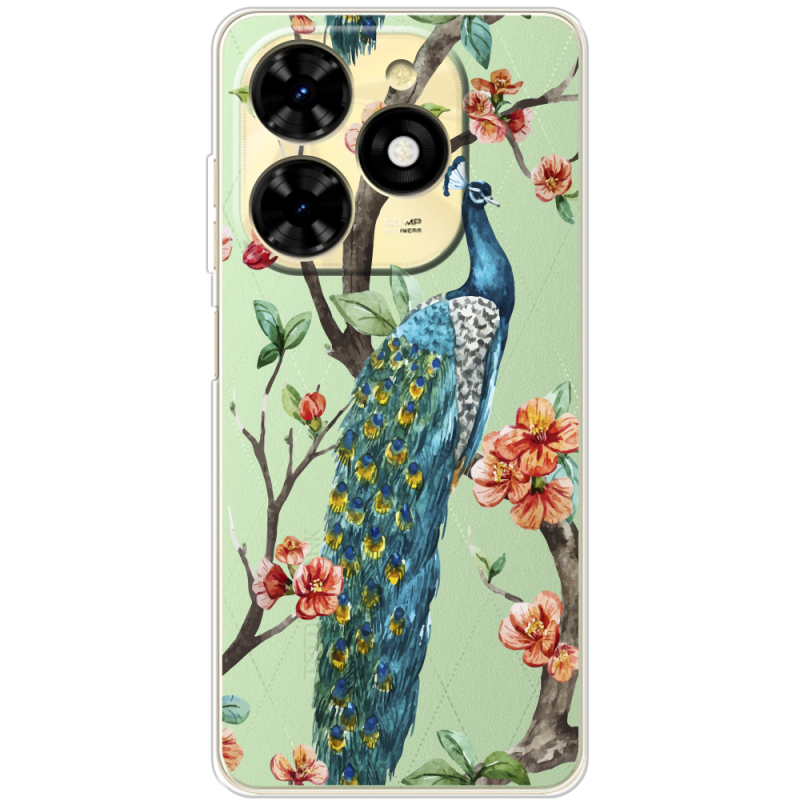 Прозрачный чехол BoxFace Tecno Spark 20C Pavlin