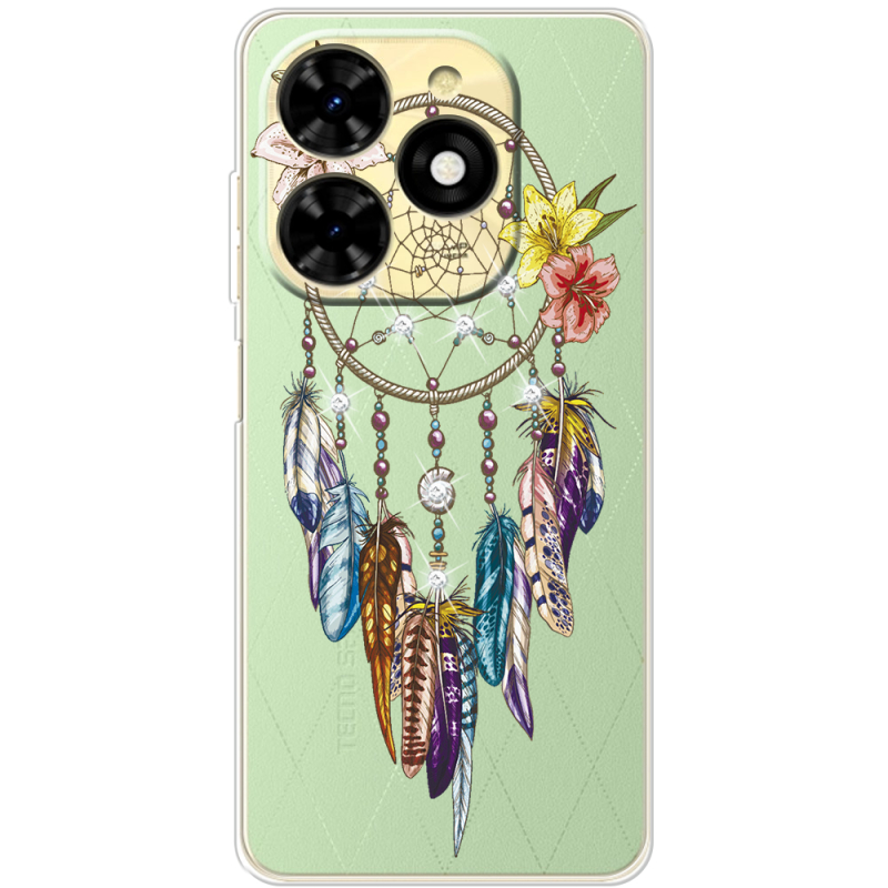 Чехол со стразами BoxFace Tecno Spark 20C Dreamcatcher