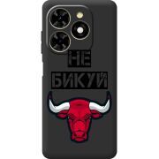 Черный чехол BoxFace Tecno Spark 20C Не Бикуй