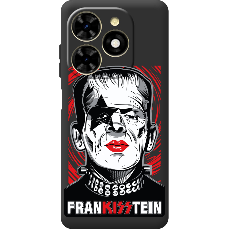 Черный чехол BoxFace Tecno Spark 20C Frankisstein