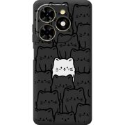 Черный чехол BoxFace Tecno Spark 20C 