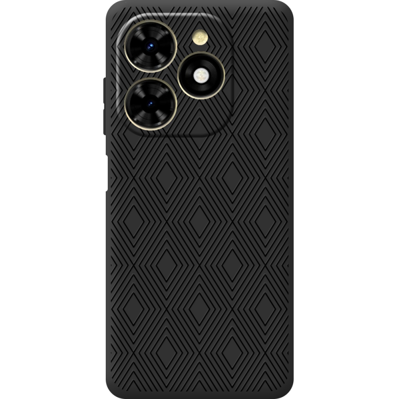 Черный чехол BoxFace Tecno Spark 20C 