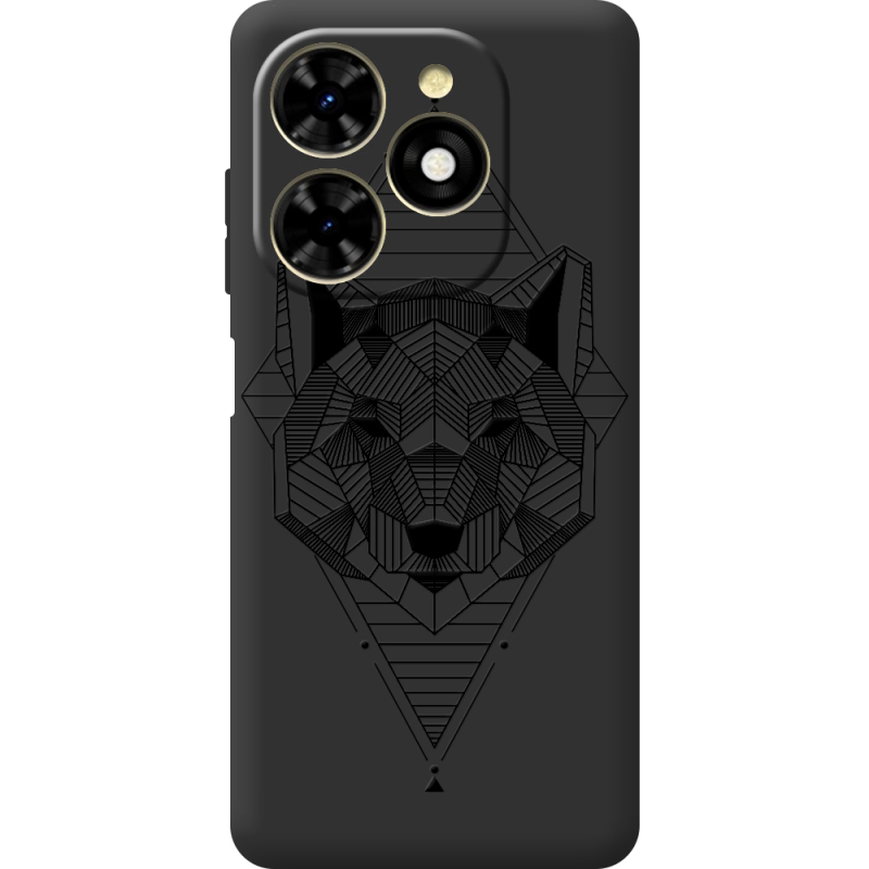 Черный чехол BoxFace Tecno Spark 20C 