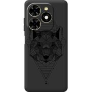 Черный чехол BoxFace Tecno Spark 20C 